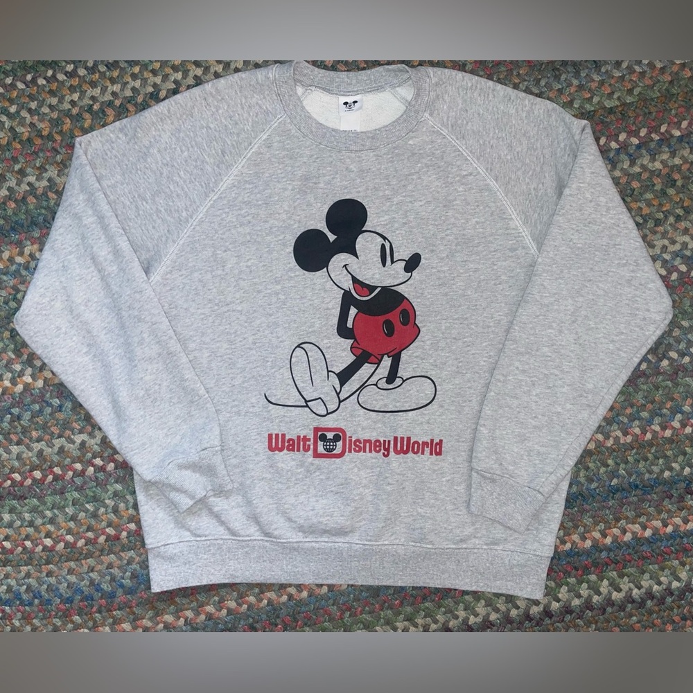 Walt Disney World Mickey Mouse Sweatshirt, Size Large